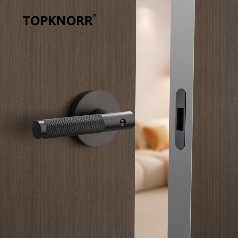 Door Handle Bar - Manyetik Üç Çubuklu Anahtarlı El Kilidi,