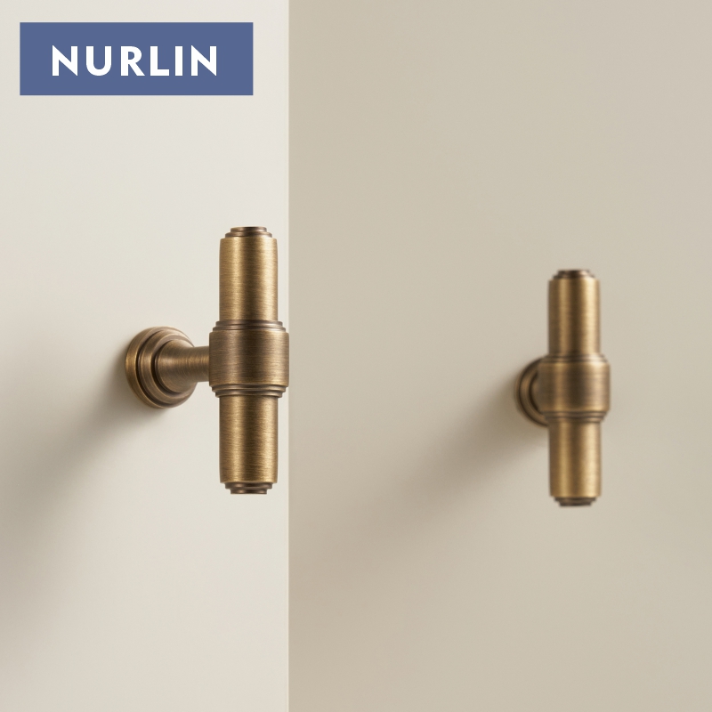 Furniture Hardware Kit - Nurlin Prinç Fransız Retro Antik Bronz