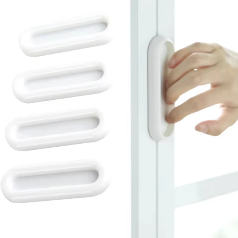 Furniture Hardware Kit - 4 adet kendinden yapışkanlı kapı kolları