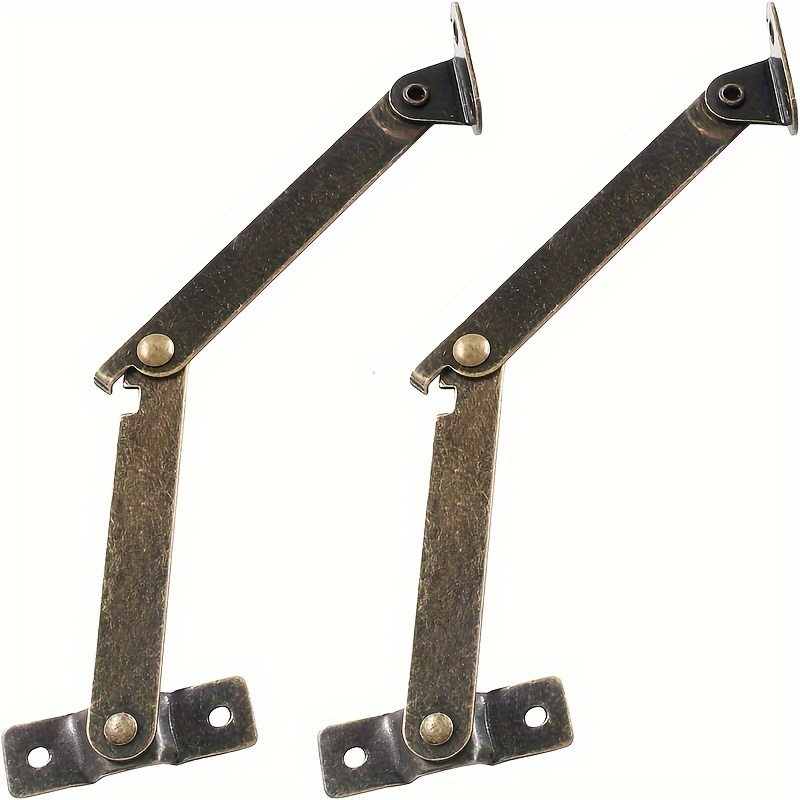 Furniture Hardware Replacement Parts - 2'li Paket Antik Bronz Katlanır Kapak