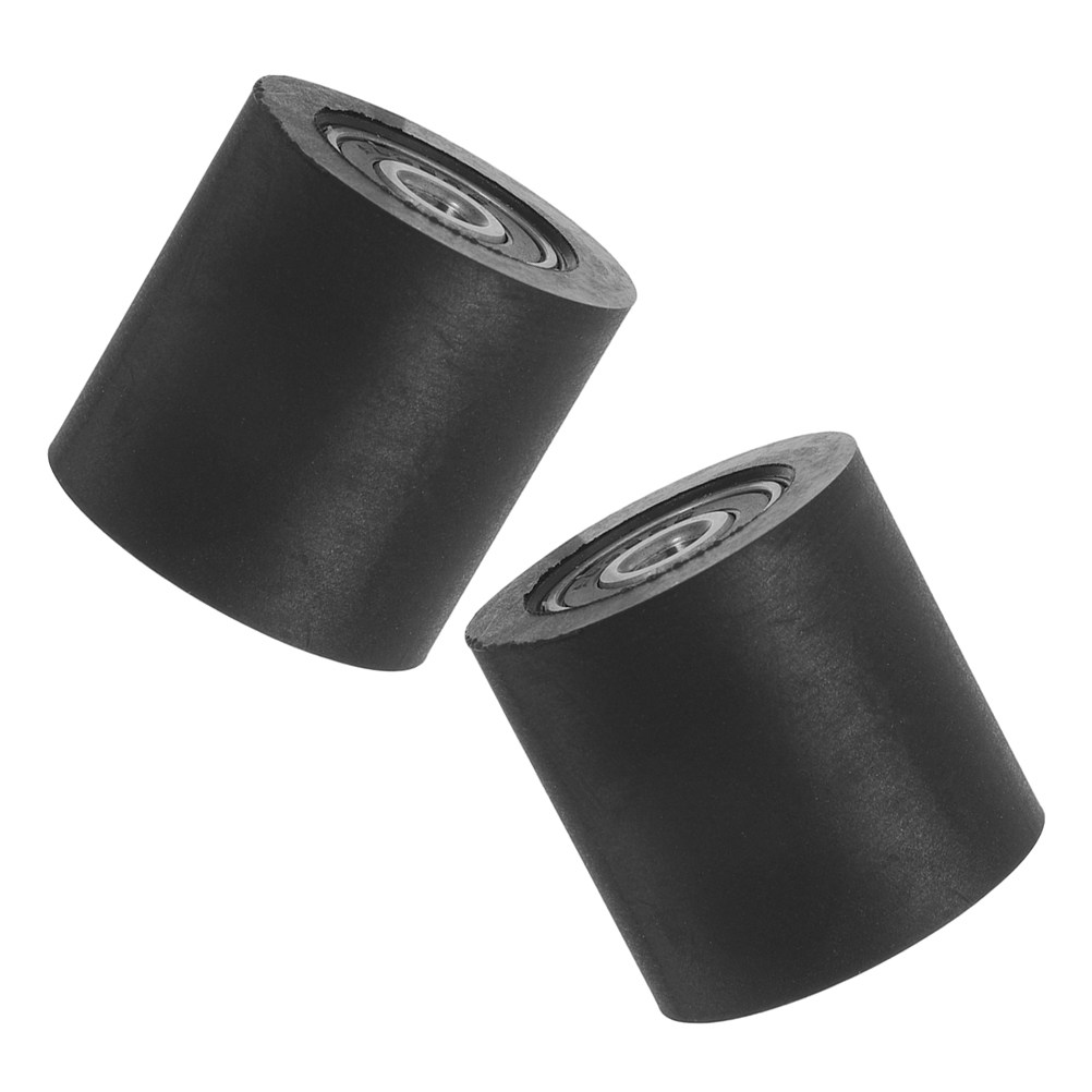 Furniture Hardware - 2 Adet PU Makaralı Rulman Kasnağı