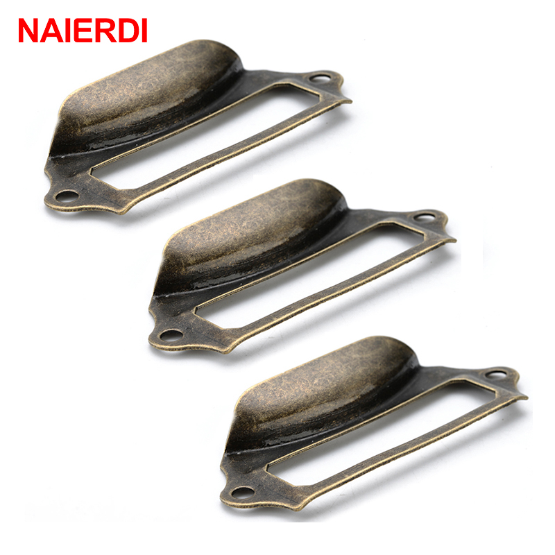 Furniture Hardware Names - 10 adet NAIERDI antika kolları kutusu
