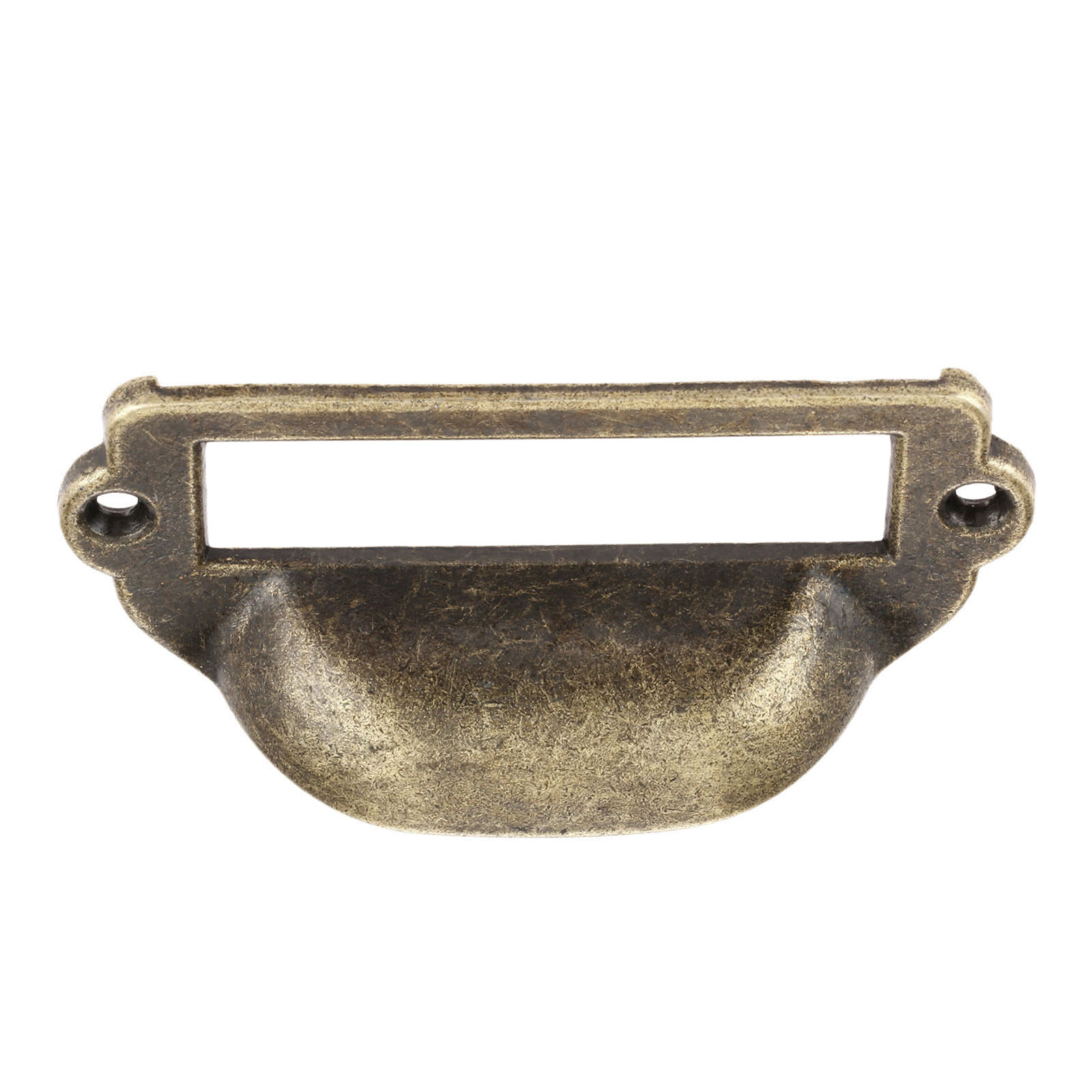 Furniture Hardware Names - 82x40mm çinko alaşım antika pirinç etiket