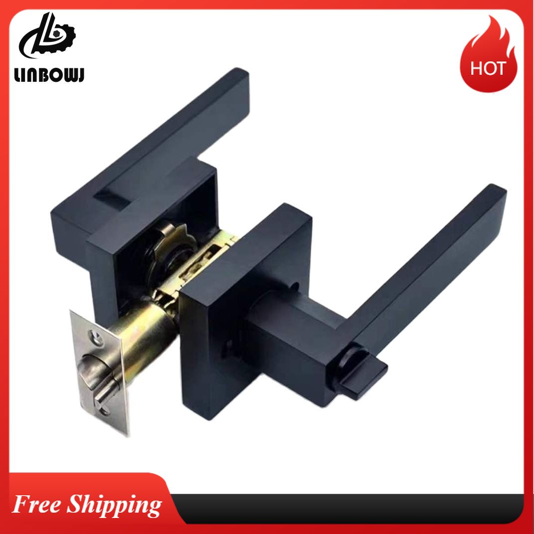 Door Handle Bar - Siyah Kapı Kolu Kapı Kolu Kilidi