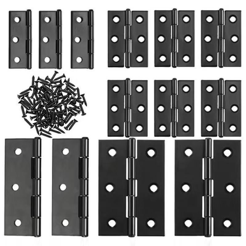 Furniture Hardware Replacement Parts - WV Siyah Kapı Menteşeleri Paslanmaz Çelik