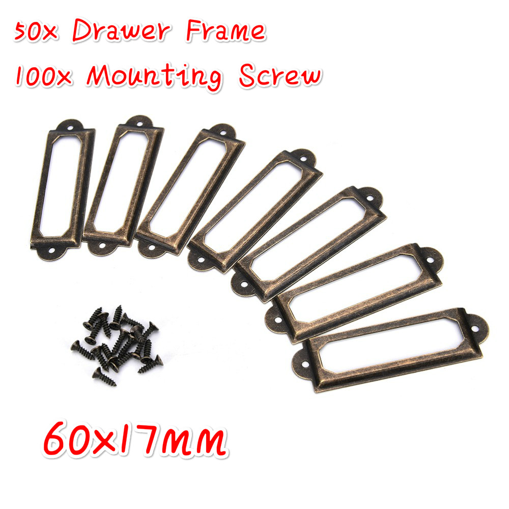 50 adet antik pirinç Metal eti - Furniture Hardware Names incelemesi ve fiyatı