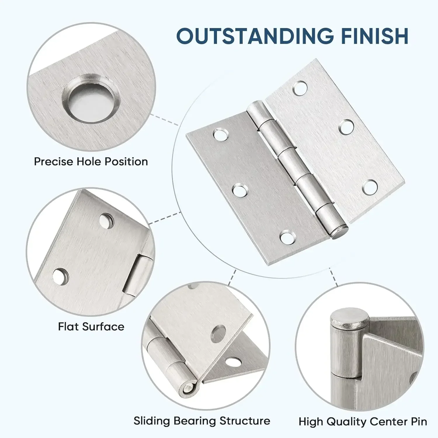 1-4 inç evrensel kapı menteşel - Furniture Hardware Replacement Parts incelemesi ve fiyatı