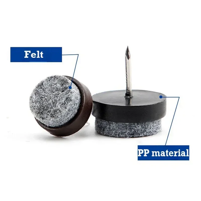 30 adet 14-28mm plastik keçe ç - Furniture Hardware For Bed incelemesi ve fiyatı