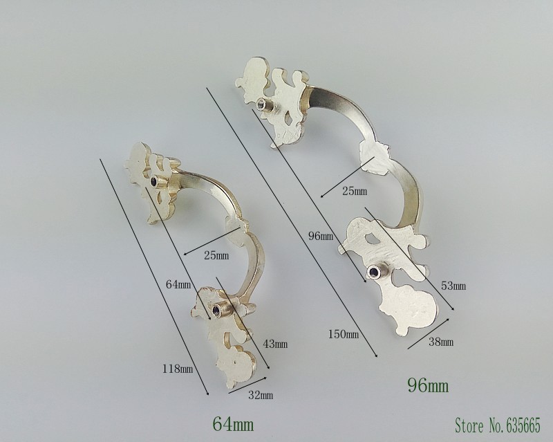 Antik Gümüş Klasik Mobilya Don - Furniture Hardware Drawer Pulls incelemesi ve fiyatı