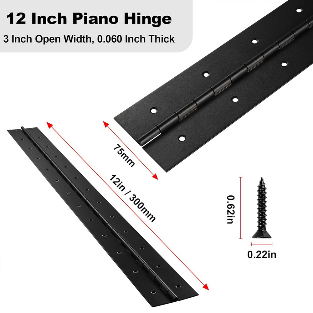 6in-20in Siyah Piyano Menteşel - Furniture Hardware Replacement Parts incelemesi ve fiyatı