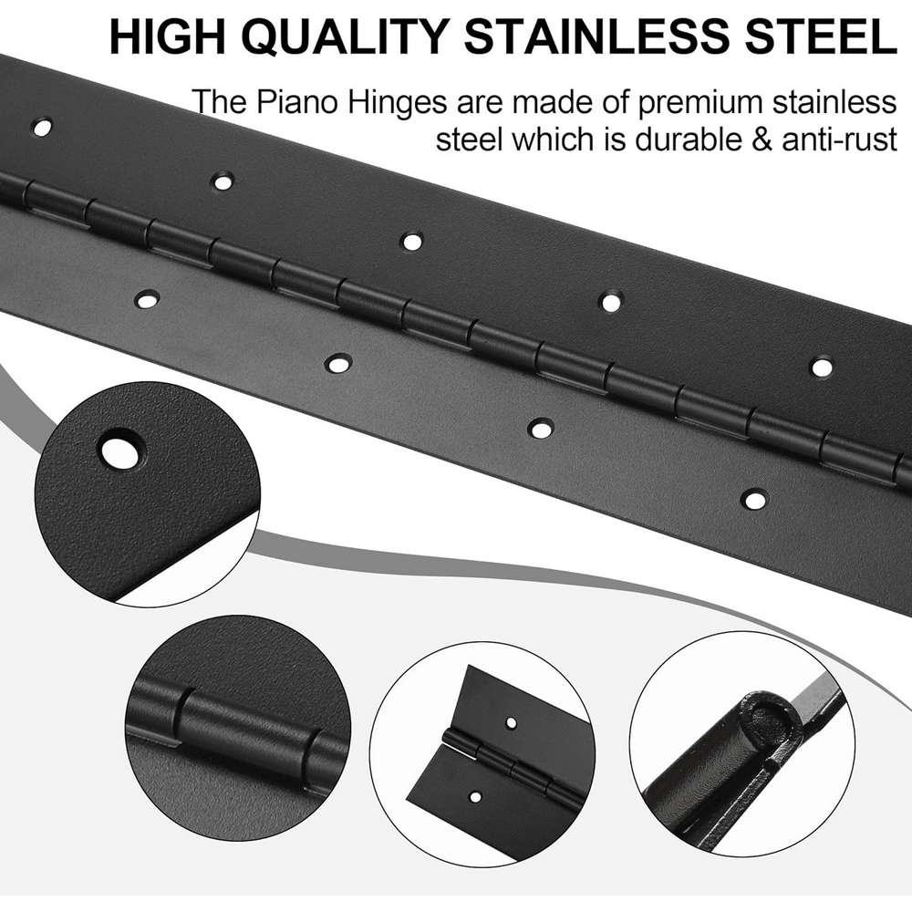 6in-20in Siyah Piyano Menteşel - Furniture Hardware Replacement Parts incelemesi ve fiyatı