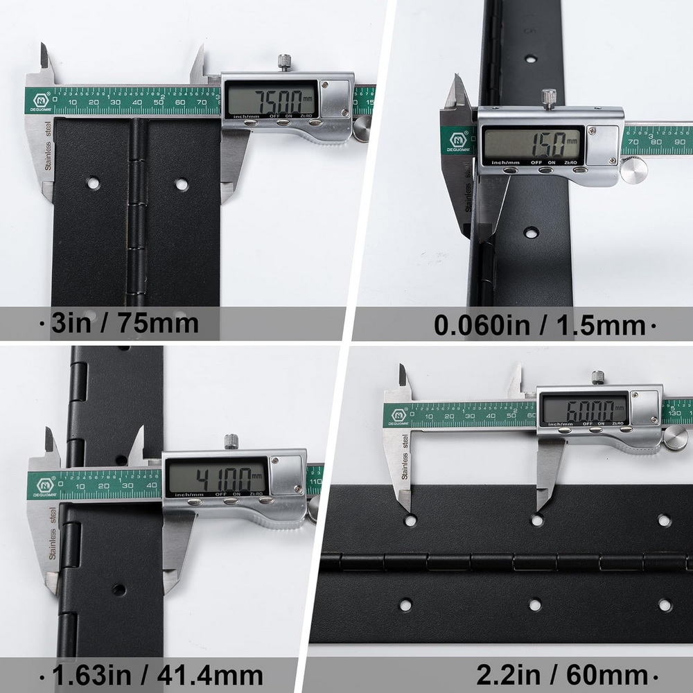 6in-20in Siyah Piyano Menteşel - Furniture Hardware Replacement Parts incelemesi ve fiyatı