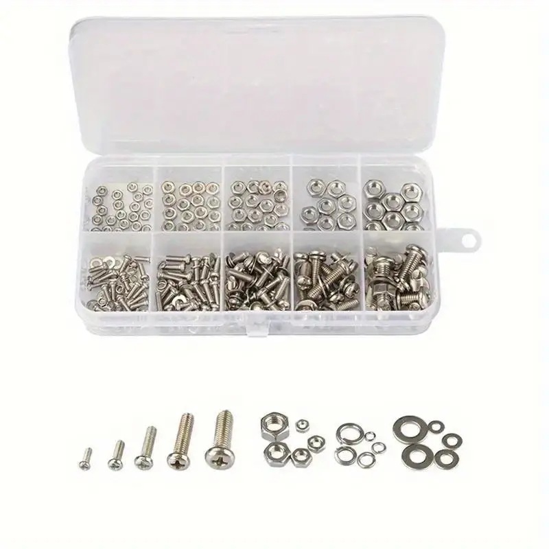 320 adet altıgen somun ve cıva - Furniture Hardware Kit incelemesi ve fiyatı
