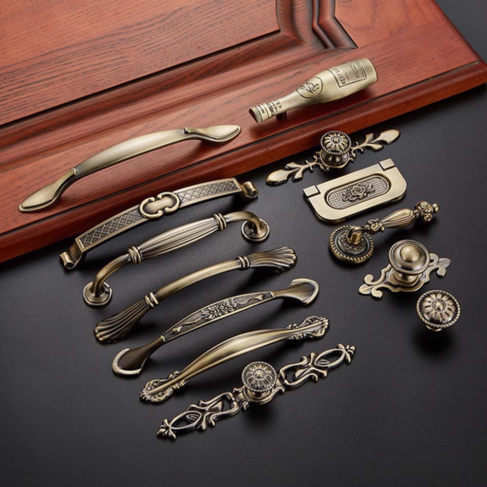 Vintage bronz gardırop dolap ç - Furniture Hardware Drawer Pulls incelemesi ve fiyatı