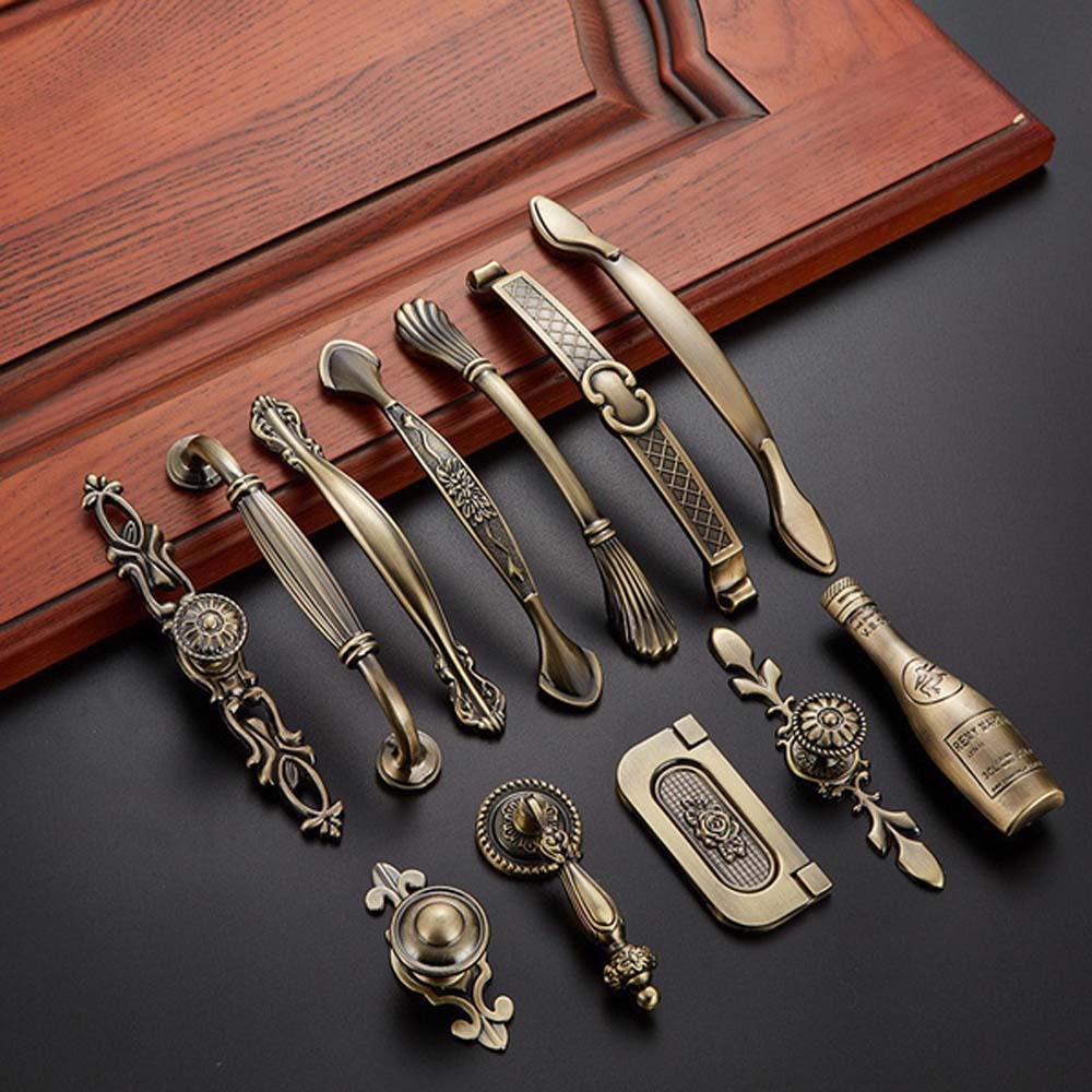 Vintage bronz gardırop dolap ç - Furniture Hardware Drawer Pulls incelemesi ve fiyatı