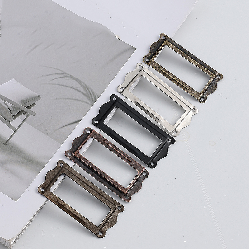Vintage Etiket Tutucu Antika K - Furniture Hardware Names incelemesi ve fiyatı