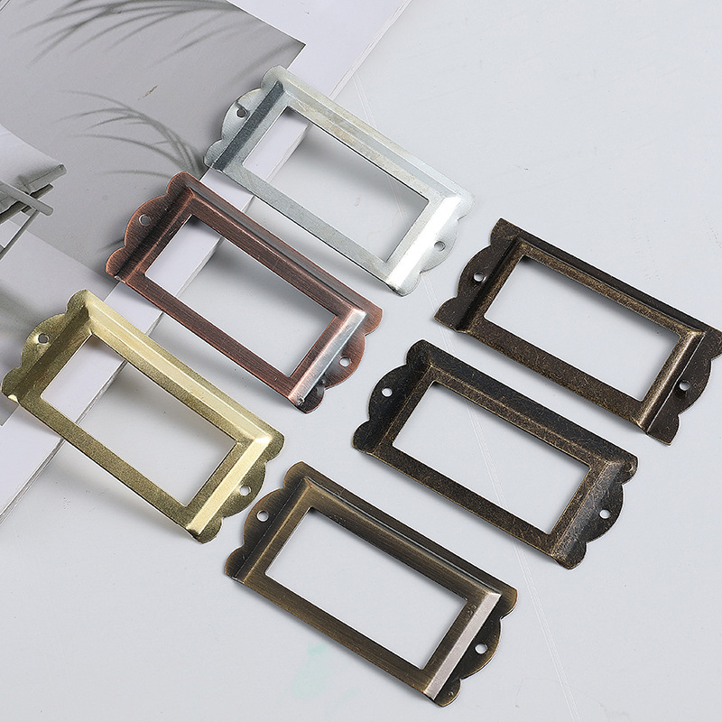 Vintage Etiket Tutucu Antika K - Furniture Hardware Names incelemesi ve fiyatı