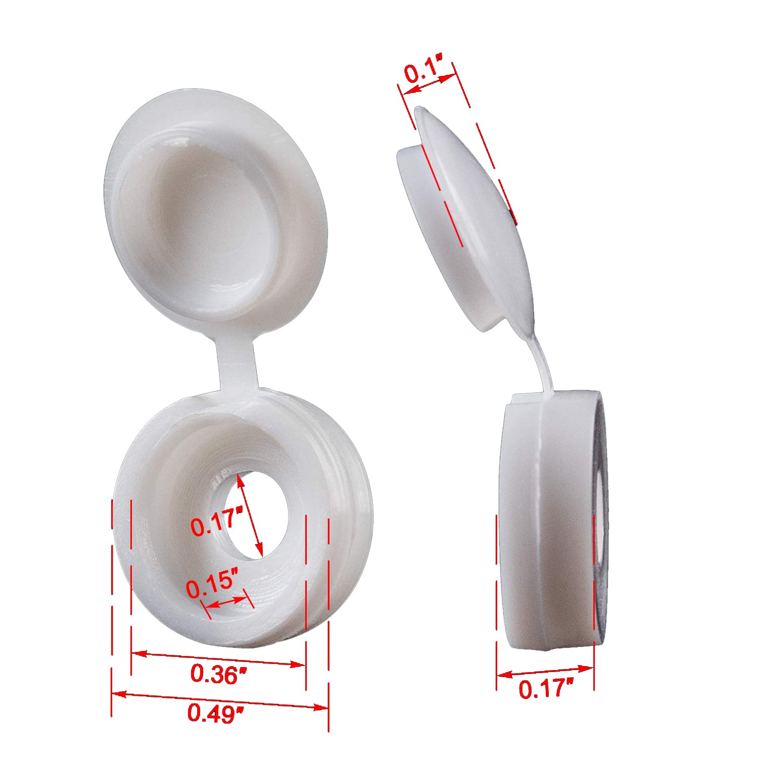 Beyaz Menteşeli Plastik vidalı - Furniture Hardware Replacement Parts incelemesi ve fiyatı