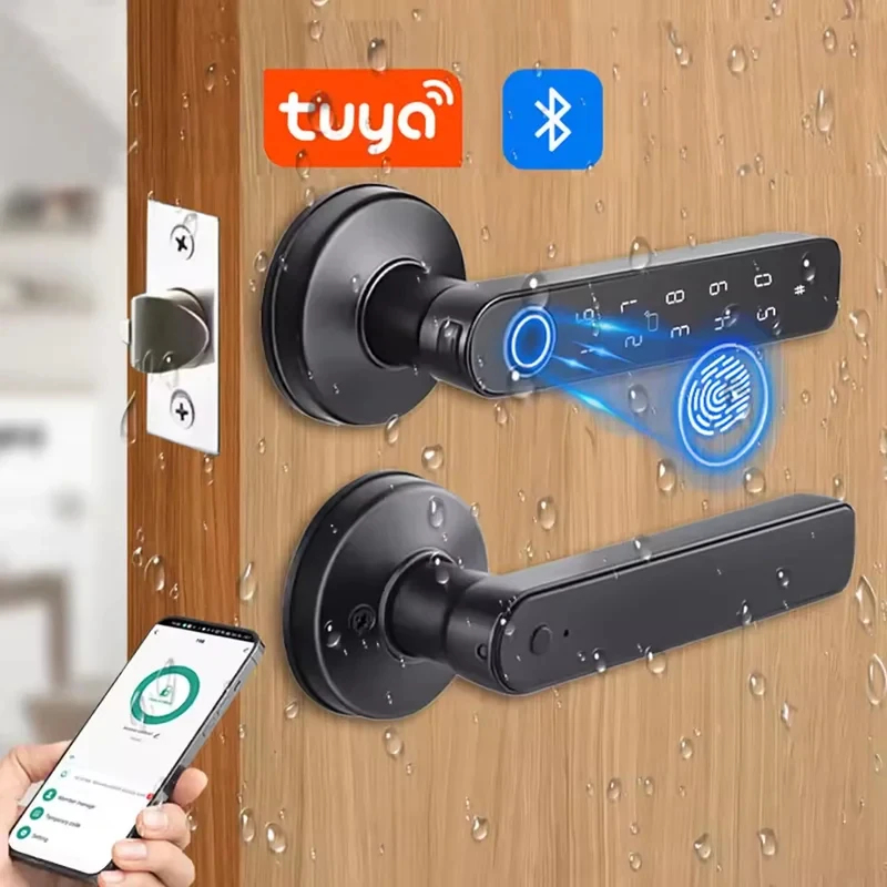 Tuya App Bluetooth Akıllı Parm - Door Handle Bar incelemesi ve fiyatı