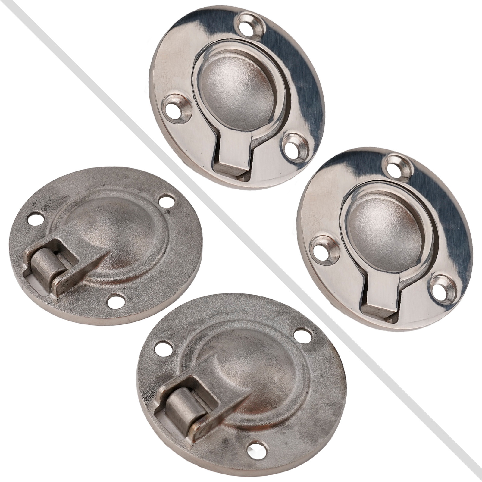 2 adet 316 Paslanmaz Çelik Göm - Furniture Hardware Drawer Pulls incelemesi ve fiyatı