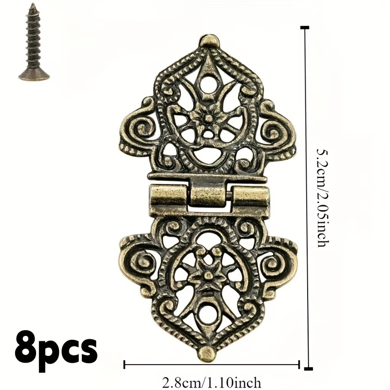 8 adet Vintage alaşım içi boş  - Furniture Hardware Replacement Parts incelemesi ve fiyatı